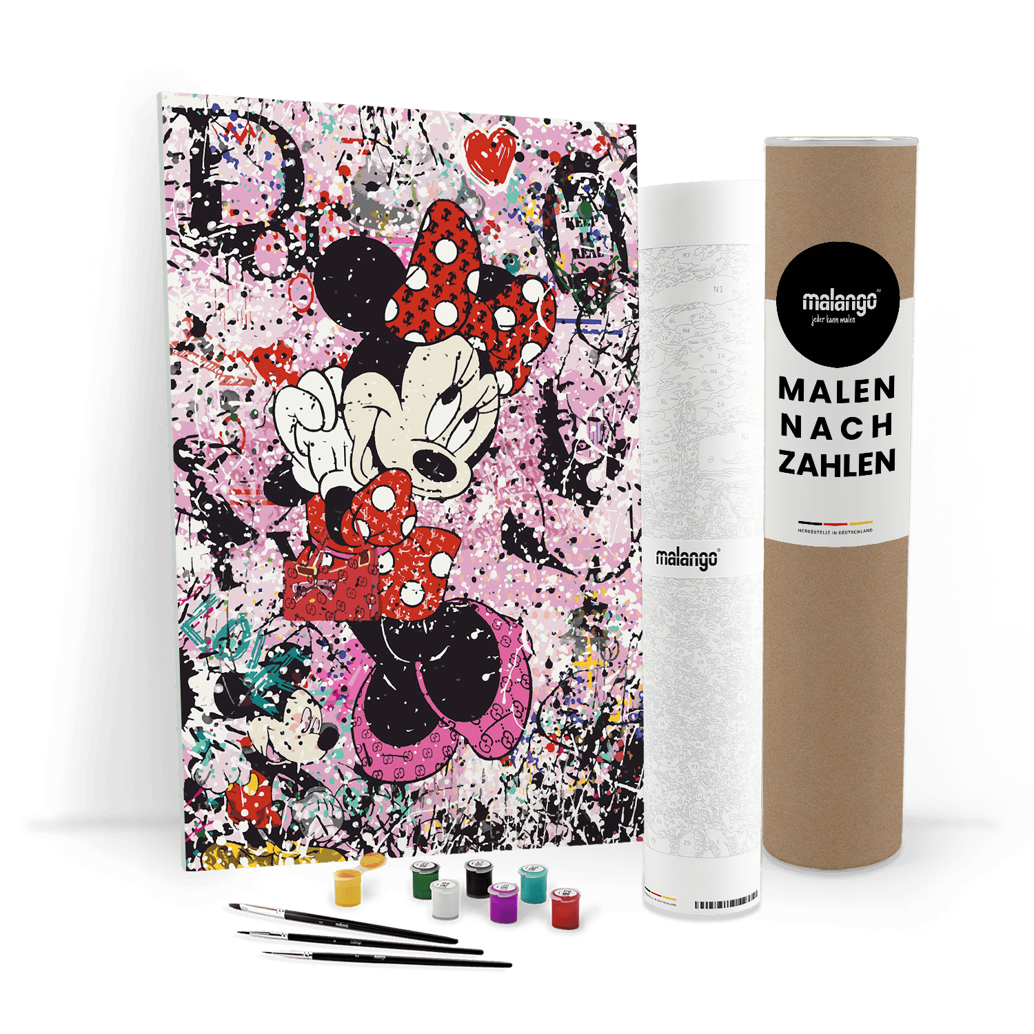 Malen nach Zahlen - MINNIE THE LUXURY QUEEN - LIMITED EDITION von malango