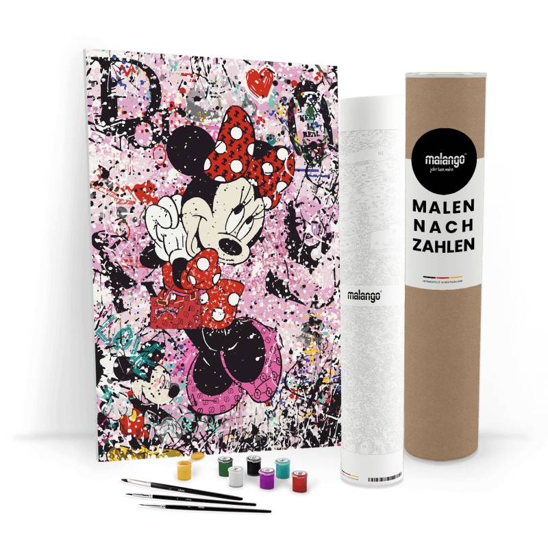 Malen nach Zahlen - MINNIE THE LUXURY QUEEN - LIMITED EDITION von malango