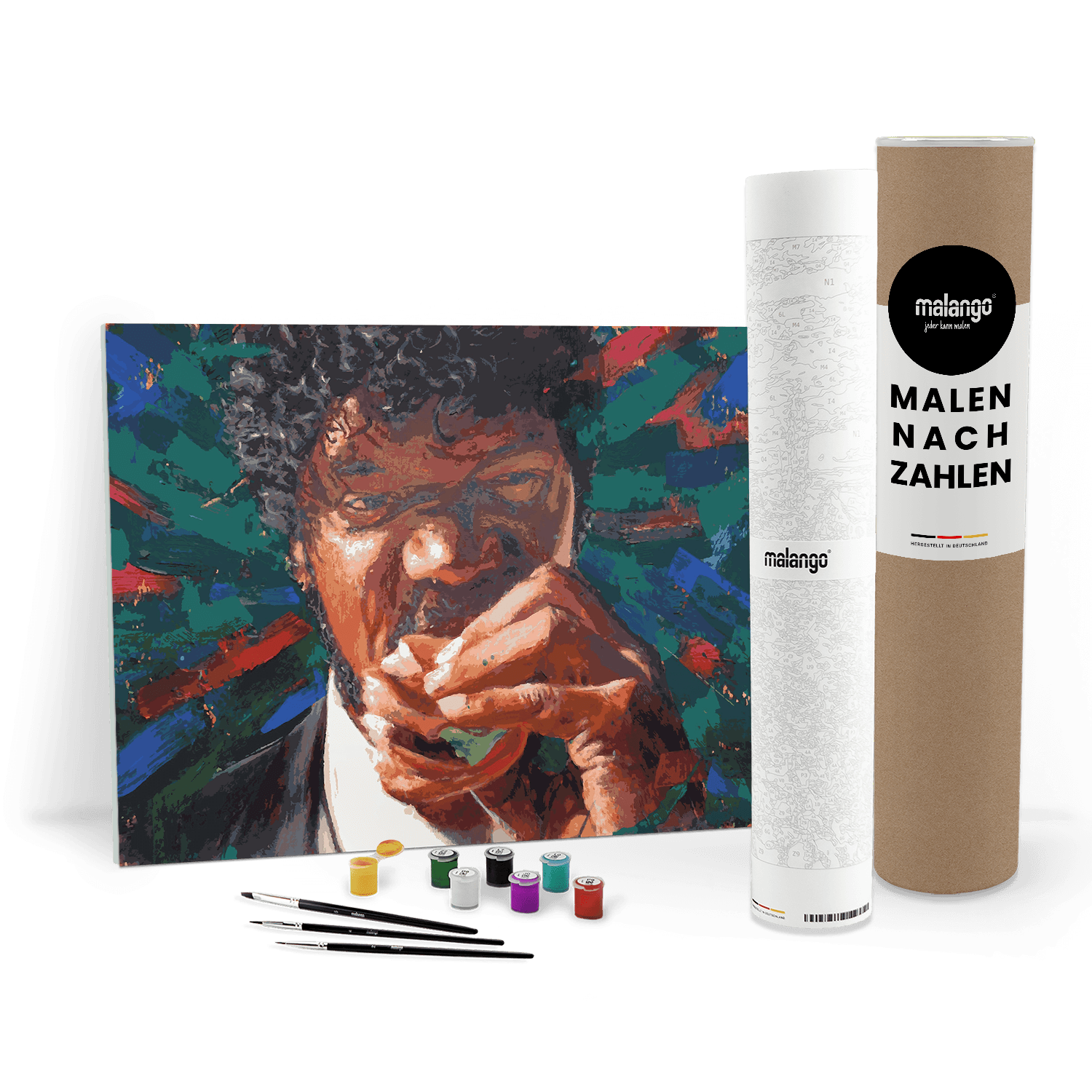 Malen nach Zahlen - PULP FICTION - JULES WINNFIELD LIKES BIG KAHUNA BURGER - LIMITED EDITION von malango