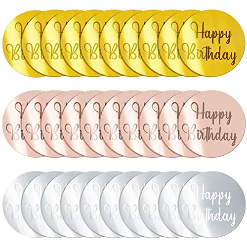 mansH 30 StüCk Acryl-Kuchenscheiben-Cupcake-Topper für DIY-Cupcake-Dekoration, PartyzubehöR von mansH