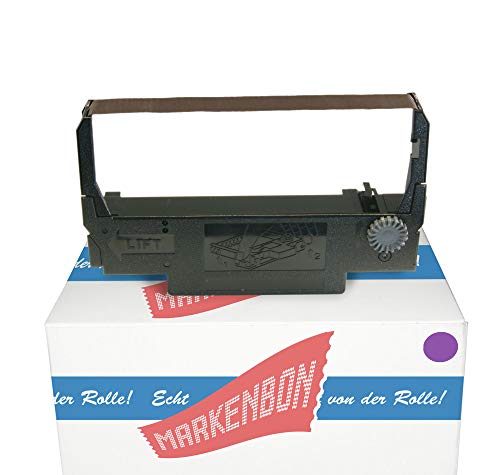 Farbbandkassette passend für Epson TM-U 220 D [violett] markenbon ERC30P Gruppe 655 (1 Karton mit 1 Stück) von markenbon