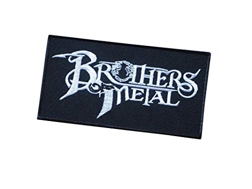 Brothers of Metal bestickte Aufnäher zum Aufbügeln von martynastradingofficial