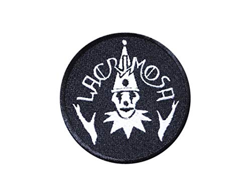 Lacrimosa Gothic bestickte Bügelapplikation Souvenir von martynastradingofficial