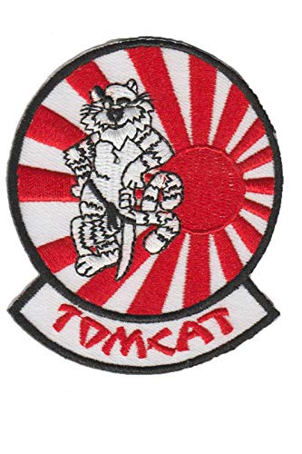 Us Navy F14 Tomcat Japan Patch Abzeichen bestickt zum Aufbügeln Applikation Souvenir Zubehör von martynastradingofficial