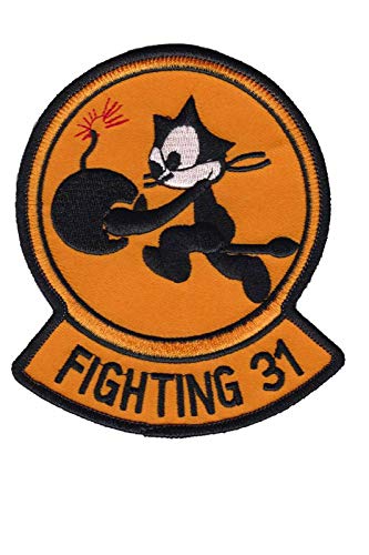 Us Navy VFA 31 Strike Fighter Squadron Tomcatte Patch Aufnäher bestickt zum Aufbügeln Applikation Souvenir Zubehör von martynastradingofficial