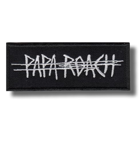 American Rock Patch Aufnäher – Abzeichen zum Aufnähen oder Aufbügeln – trendiges Modeaccessoire – einzigartiges dekoratives Logo für Jacken, Jeans und Taschen – Vintage – Bekleidung von martytradingOfficial