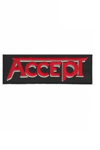 Accept - Heavy-Metal Aufnäher Besticktes Patch zum Aufbügeln Applique Souvenir Zubehör von martytradingofficial