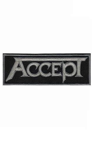 Accept - Heavy-Metal Band Aufnäher Besticktes Patch zum Aufbügeln Applique Souvenir Zubehör von martytradingofficial