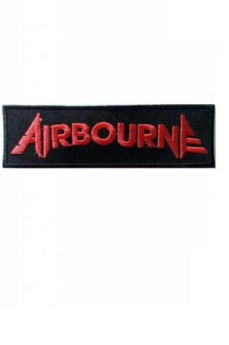 Airbourne Red Aufnäher Besticktes Patch zum Aufbügeln Applique von martytradingofficial