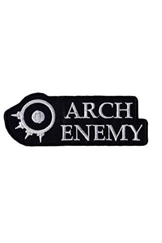 Arch Enemy - silver Aufnäher Besticktes Patch zum Aufbügeln Applique Souvenir Zubehör von martytradingofficial