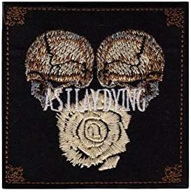 As I Lay Dying Us Metalcore Band Aufnäher Besticktes Patch zum Aufbügeln Applique von martytradingofficial