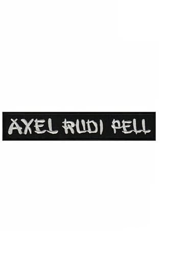 Axel Rudi Pell Hard Rock Und Heavy Aufnäher Besticktes Patch zum Aufbügeln Applique von martytradingofficial