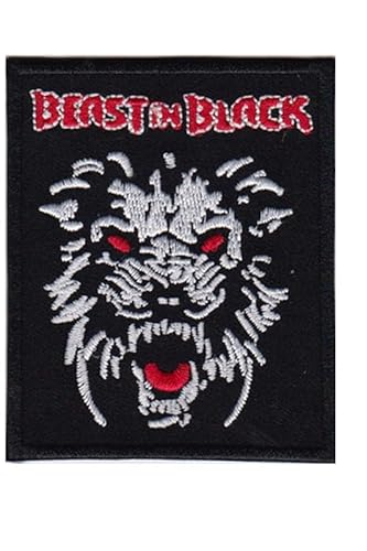 Beast In Black Metal Band Aufnäher Besticktes Patch zum Aufbügeln Applique von martytradingofficial