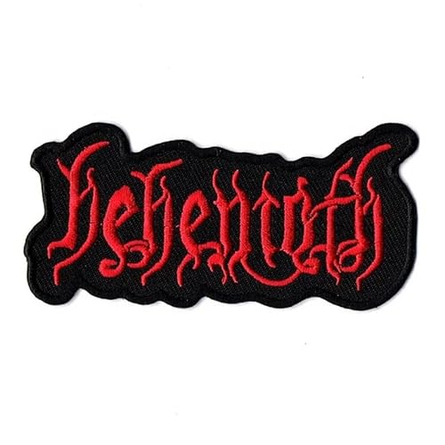 Behemoth Death Metal Gold Shild Aufnäher Besticktes Patch zum Aufbügeln Applique von martytradingofficial