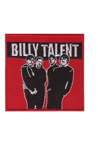 Billy Talent Rocker Aufnäher Besticktes Patch zum Aufbügeln Applique Souvenir Zubehör von martytradingofficial