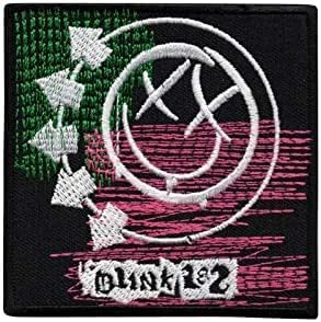 Blink 182 Smiley Smilie Aufnäher Besticktes Patch zum Aufbügeln Applique von martytradingofficial