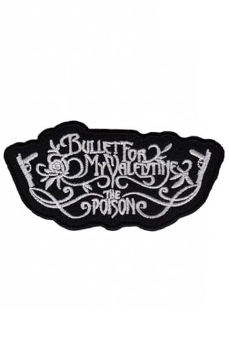 Bullet For My Valentine Aufnäher Besticktes Patch zum Aufbügeln Applique Souvenir Zubehör von martytradingofficial