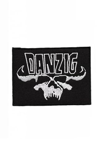 Danzig Heavy Metal Aufnäher Besticktes Patch zum Aufbügeln Applique Souvenir Zubehör von martytradingofficial