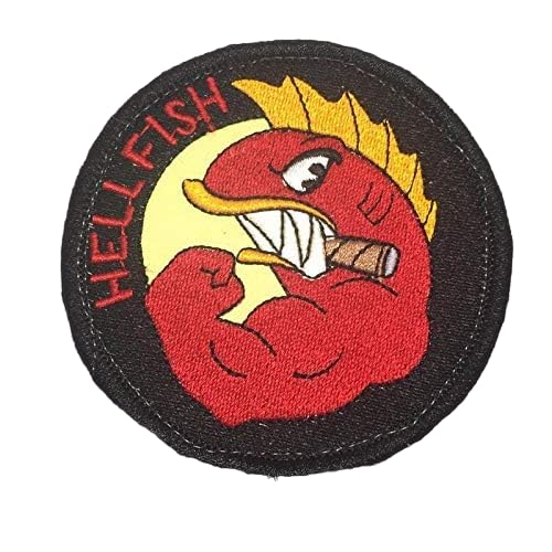 Der Fliegende Hellfish Moral Patch - Simpsons Applique Souvenir Zubehör von martytradingofficial