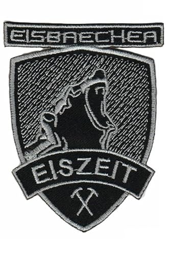 Eisbrecher Eiszeit Rockband Aufnäher Besticktes Patch zum Aufbügeln Applique von martytradingofficial