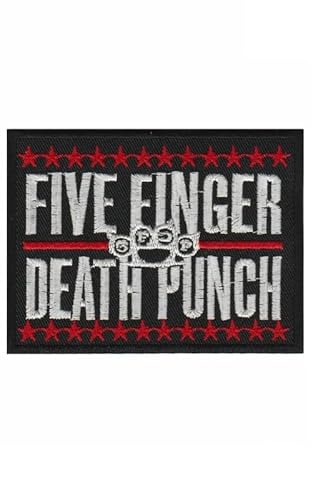 Five Finger Death Punch Me Aufnäher Besticktes Patch zum Aufbügeln Applique von martytradingofficial