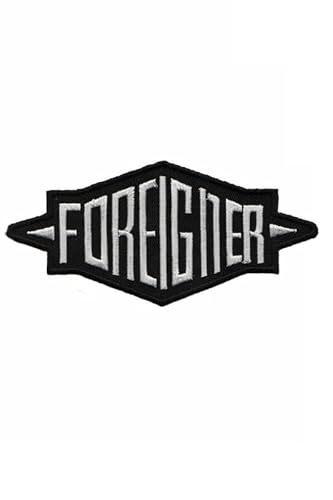 Foreigner Rockband Aufnäher Besticktes Patch zum Aufbügeln Applique von martytradingofficial