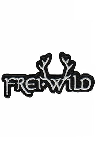 Freiwild Frei.Wild - silver Aufnäher Besticktes Patch zum Aufbügeln Applique Souvenir Zubehör von martytradingofficial