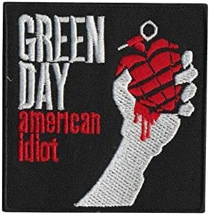 Green Day American Idiot Aufnäher Besticktes Patch zum Aufbügeln Applique von martytradingofficial