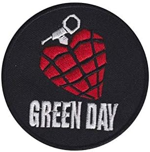 Green Day American Idiot Round Aufnäher Besticktes Patch zum Aufbügeln Applique von martytradingofficial