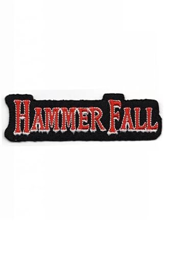 HammerFall Hammer Fall Aufnäher Besticktes Patch zum Aufbügeln Applique von martytradingofficial