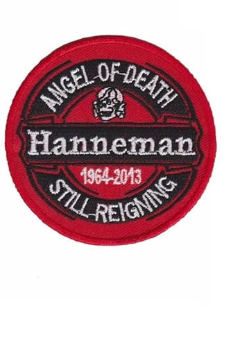 Jeff Hanneman Aufnäher Besticktes Patch zum Aufbügeln Applique Souvenir Zubehör von martytradingofficial