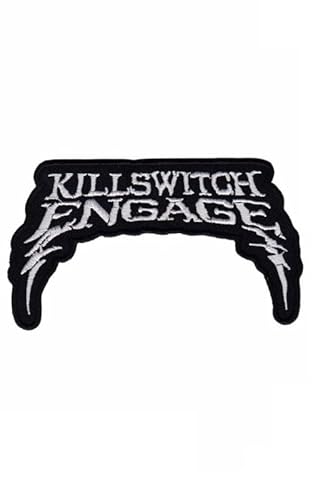 Killswitch Engage Metalcore Band Silver Aufnäher Besticktes Patch zum Aufbügeln Applique von martytradingofficial