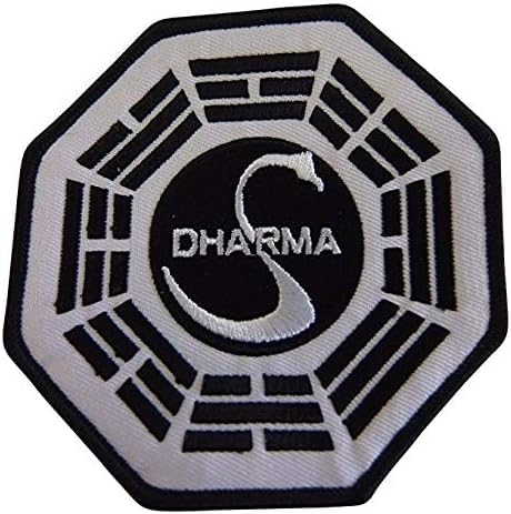 Lost Dharma Swan Iron On Patch Aufnäher Besticktes Patch zum Aufbügeln Applique Souvenir Zubehör von martytradingofficial