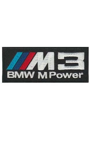 M3 M Power Racing MOTORSPORT Aufnäher Besticktes Patch zum Aufbügeln Applique Souvenir Zubehör von martytradingofficial