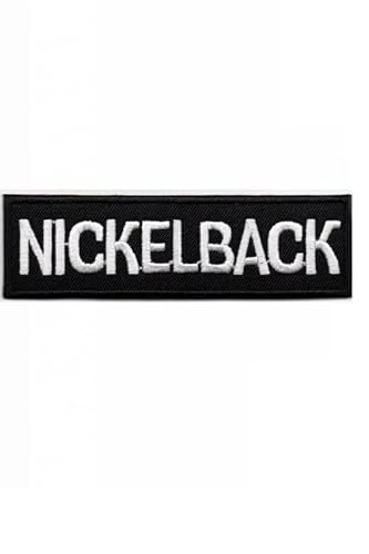 Nickelback Silver Aufnäher Besticktes Patch zum Aufbügeln Applique von martytradingofficial