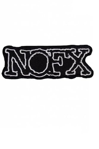 Nofx Silver Punkrock Melodic Hardcore Band_1 Aufnäher Besticktes Patch zum Aufbügeln Applique von martytradingofficial