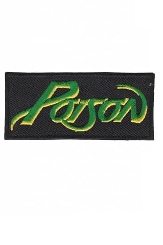 Poison Glam Metal Band Aufnäher Besticktes Patch zum Aufbügeln Applique von martytradingofficial