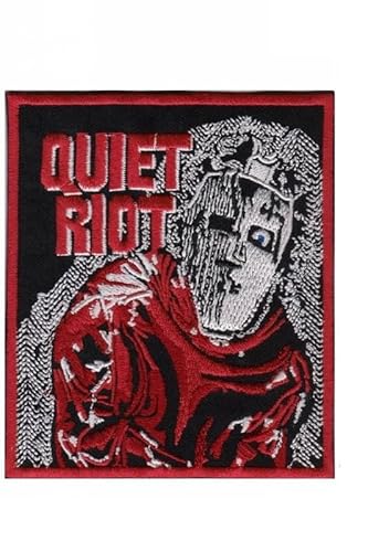 Quiet Riot Heavy Metal Band Hq Aufnäher Besticktes Patch zum Aufbügeln Applique von martytradingofficial