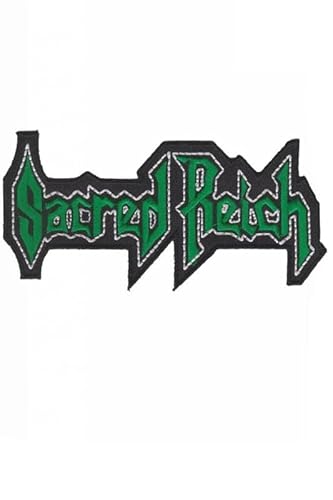 Sacred Reich Aufnäher Besticktes Patch zum Aufbügeln Applique Souvenir Zubehör von martytradingofficial