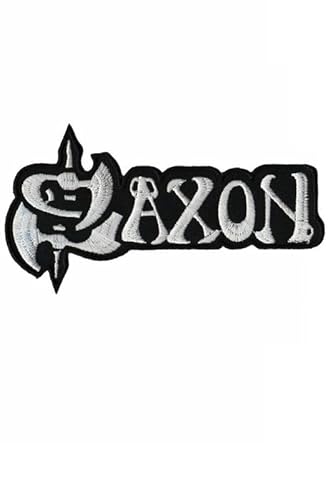 Saxon Heavy Metal Band_2 Aufnäher Besticktes Patch zum Aufbügeln Applique von martytradingofficial