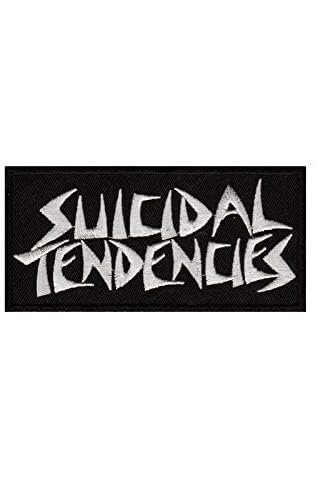 Suicidal Tendencies - Hardcore-Band Skull Aufnäher Besticktes Patch zum Aufbügeln Applique Souvenir Zubehör von martytradingofficial