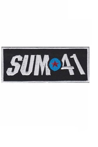 Sum 41 Punkrockband Aufnäher Besticktes Patch zum Aufbügeln Applique von martytradingofficial