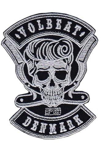 Volbeat Denmark Aufnäher Besticktes Patch zum Aufbügeln Applique von martytradingofficial