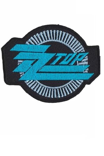 Zz Top Top_1 Aufnäher Besticktes Patch zum Aufbügeln Applique von martytradingofficial