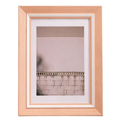 marysgift A4 Bilderrahmen 21×30cm Waagerechten Aufhängen/Stellen Fotorahmen aus Holz für Fotos Poster Puzzles (XK03506,A4) von marysgift