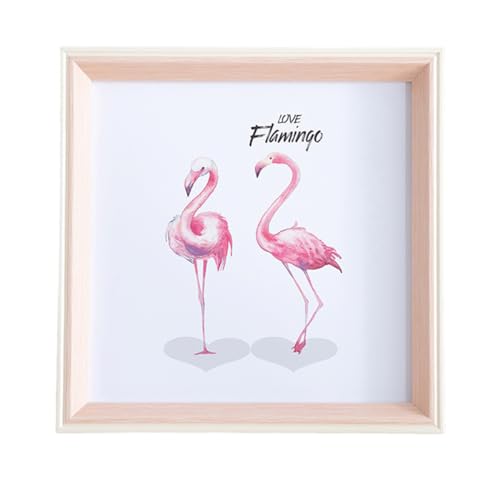 marysgift Bilderrahmen 30x30 Holz Fotorahmen für Wand Klassischem Design Perfekt Quadratisch Holzrahmen MDF Rahmen (XK02501,12") von marysgift