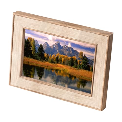 marysgift Bilderrahmen A4 Holz 21x30 cm Fotorahmen Zertifikatrahmen für Wandhalterung für Tischdekoration Rahmen (XK02304,A4) von marysgift