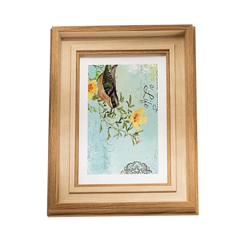 marysgift Bilderrahmen Holz Holzrahmen 20x25 ohne Passepartout Tisch- und Wandmontage-Display (XK03202,8") von marysgift