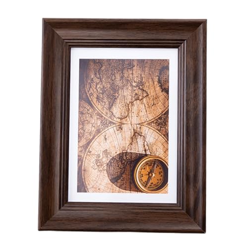 marysgift Bilderrahmen Klein Holz Fotorahmen Horizontal oder Vertikal für Wandbehänge oder Tischdekoration (XK00703,10") von marysgift