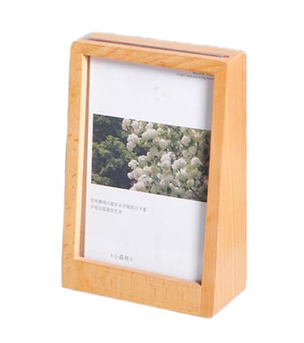 marysgift Holzrahmen Bilderrahmen Holz Modern Fotorahmen Glasbilderrahmen für Foto Hochzeit Büro Kinderzeichnungen (XK00105,10") von marysgift